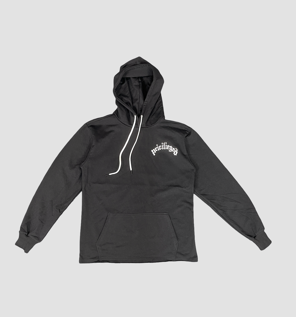 Privileged Fleece Hoodie - Black
