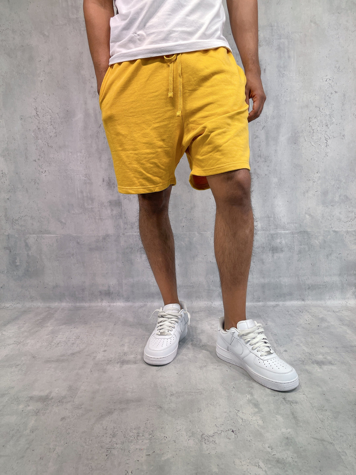 French Terry Shorts - Pollen