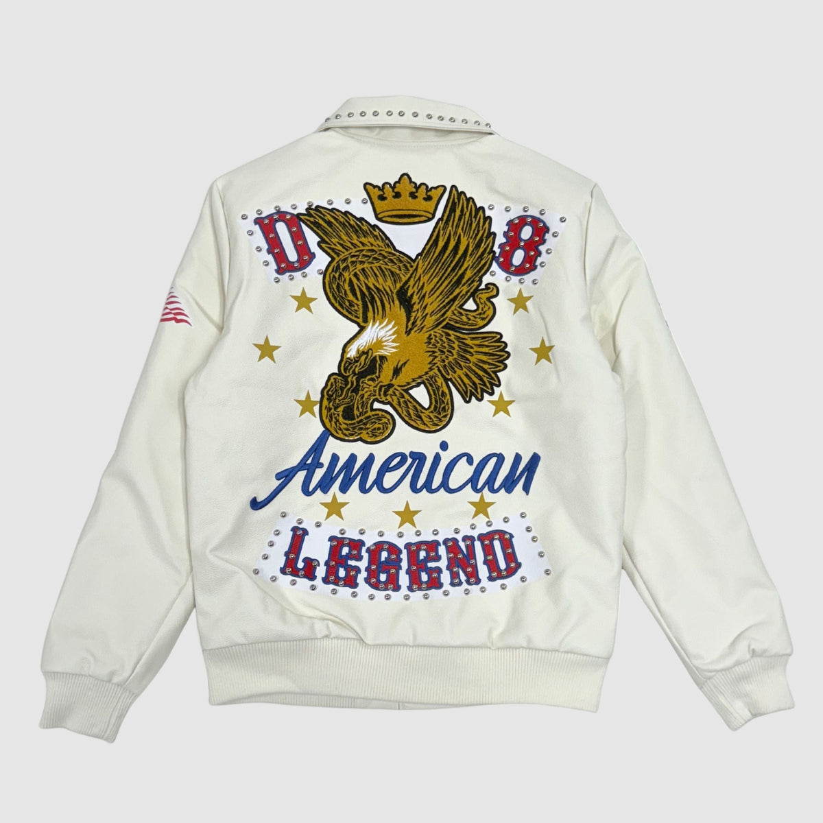American Legend PU Embo Varsity Jacket
