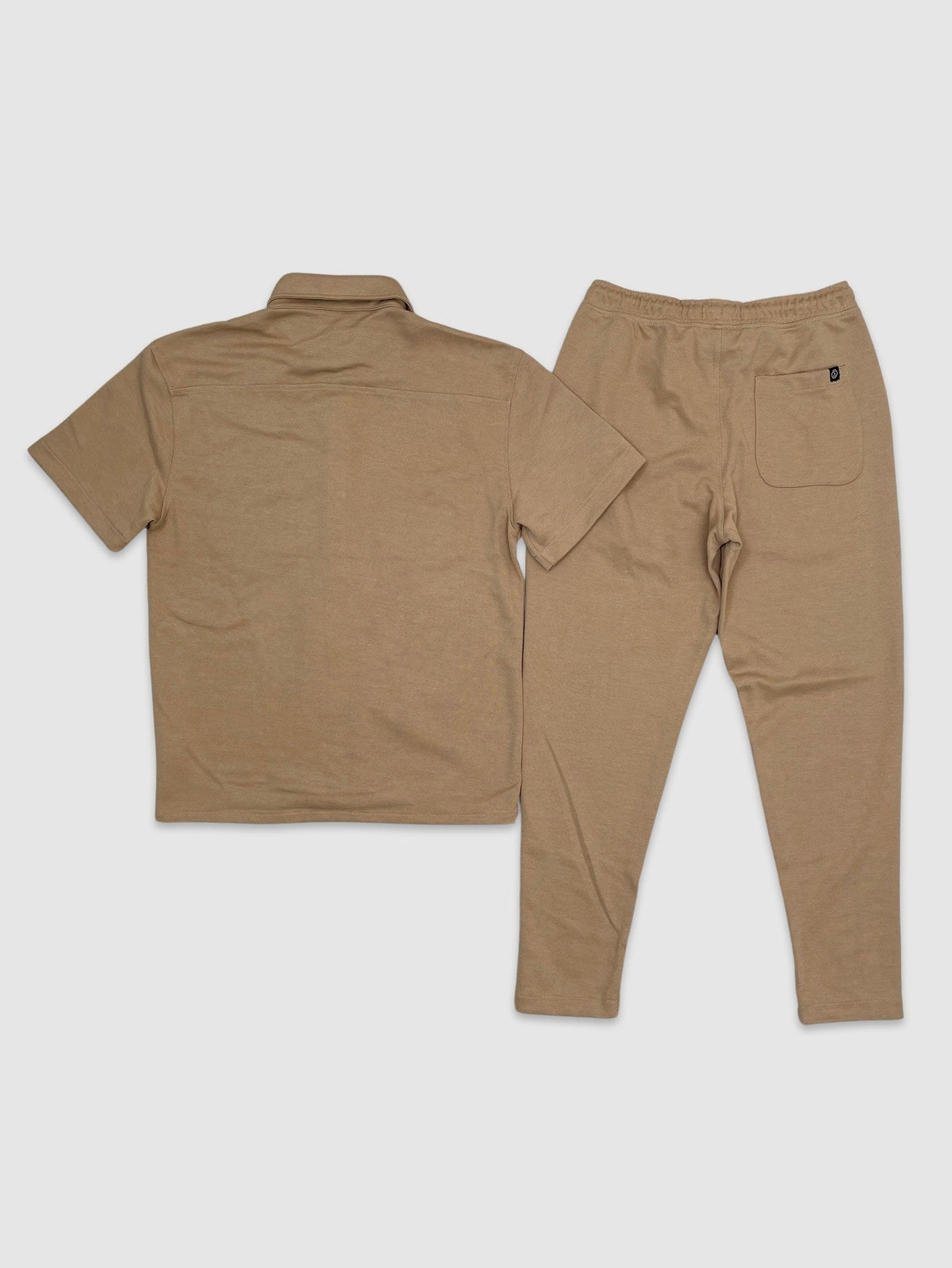 Button Down Pocket Shirt Set