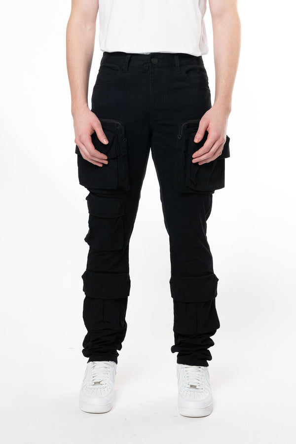 Smoke Rise Cargo Pants - Black