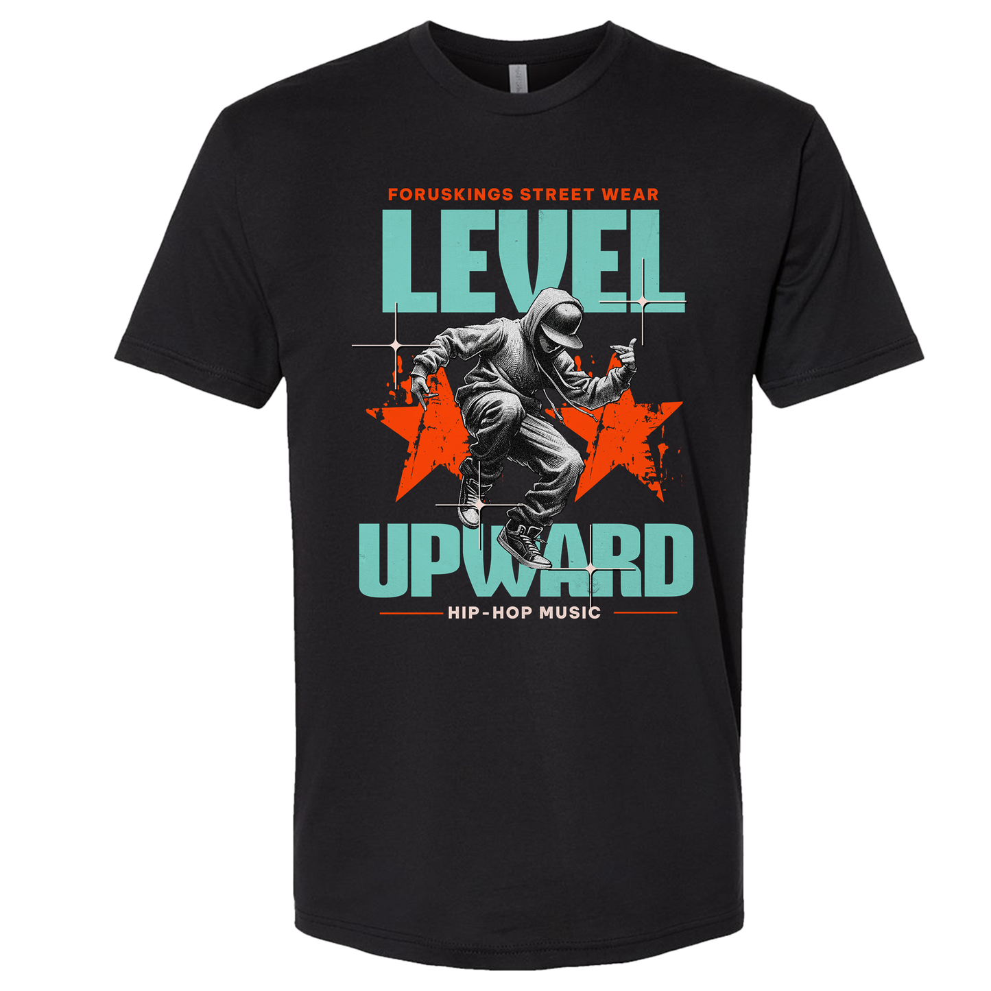 Level Upwards Graphic T-Shirt