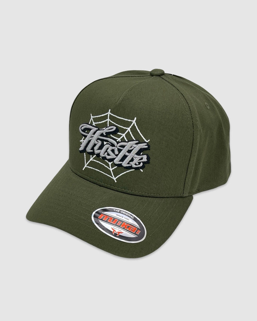 Hustle Snapback - Olive