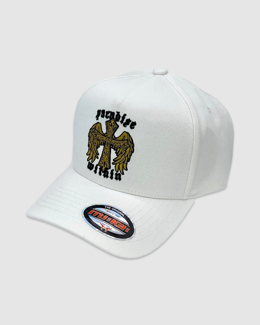 Paradise Snapback - White