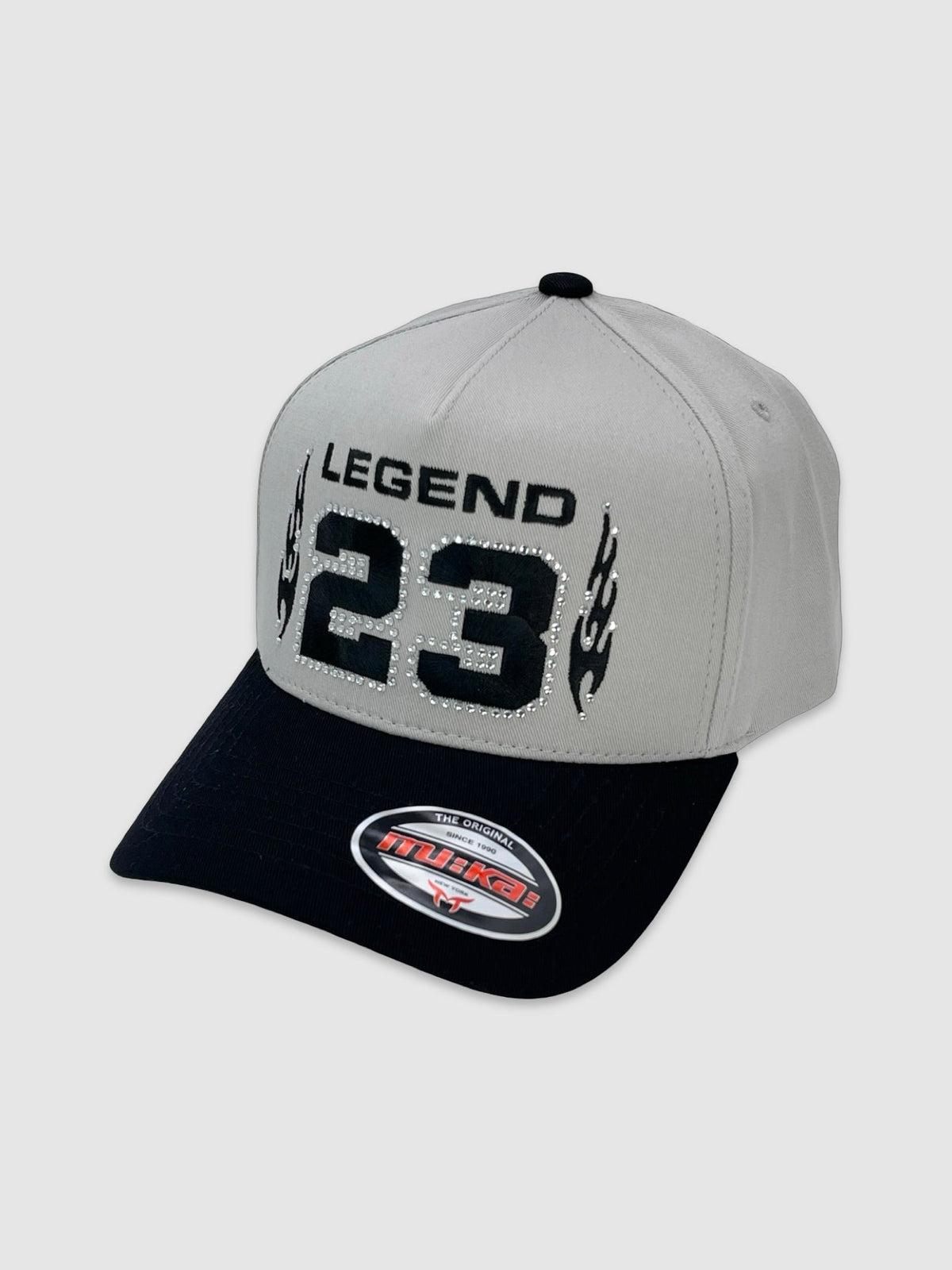 Legend Stone Snapback - Lt.Grey/Black