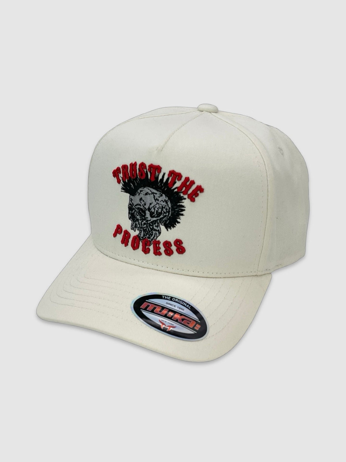 Trust The Process Snapback - Ivory
