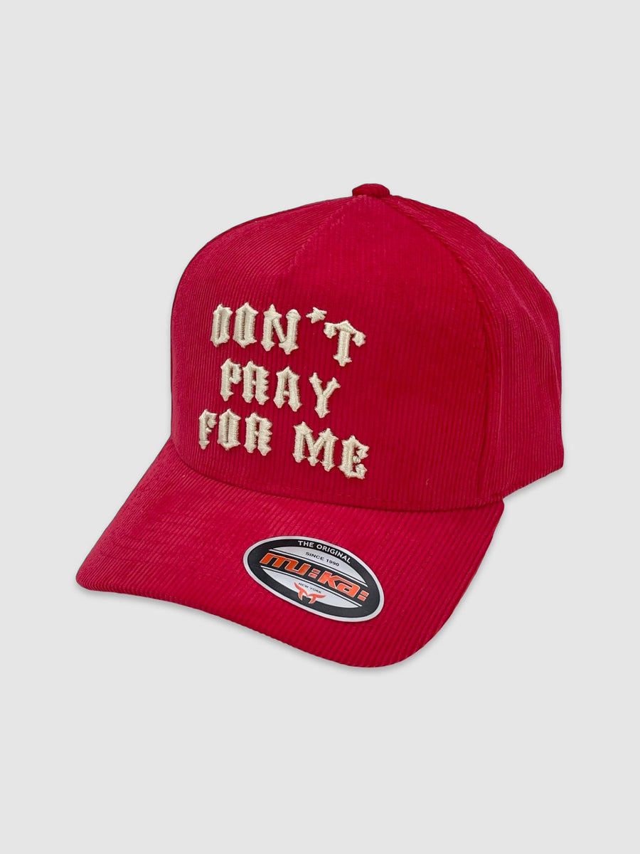 Don't Pray For Me Snapback - Red