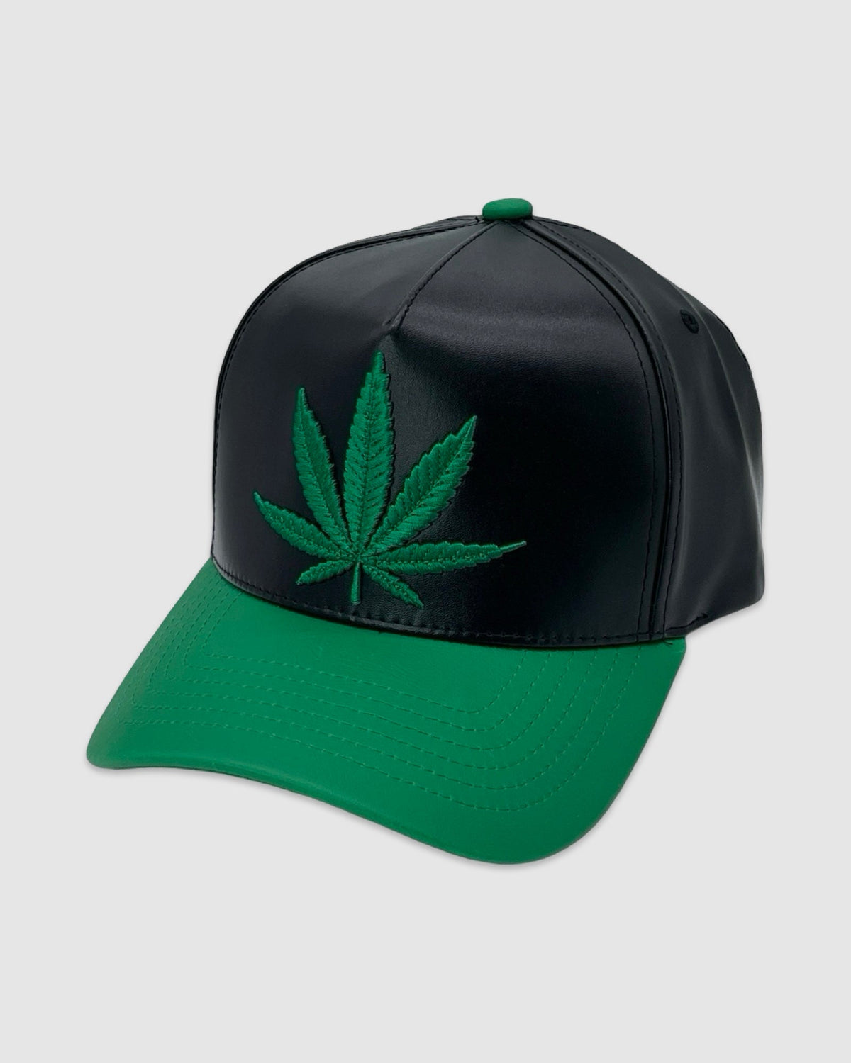 Leaf P/U Snapback - Black/Green