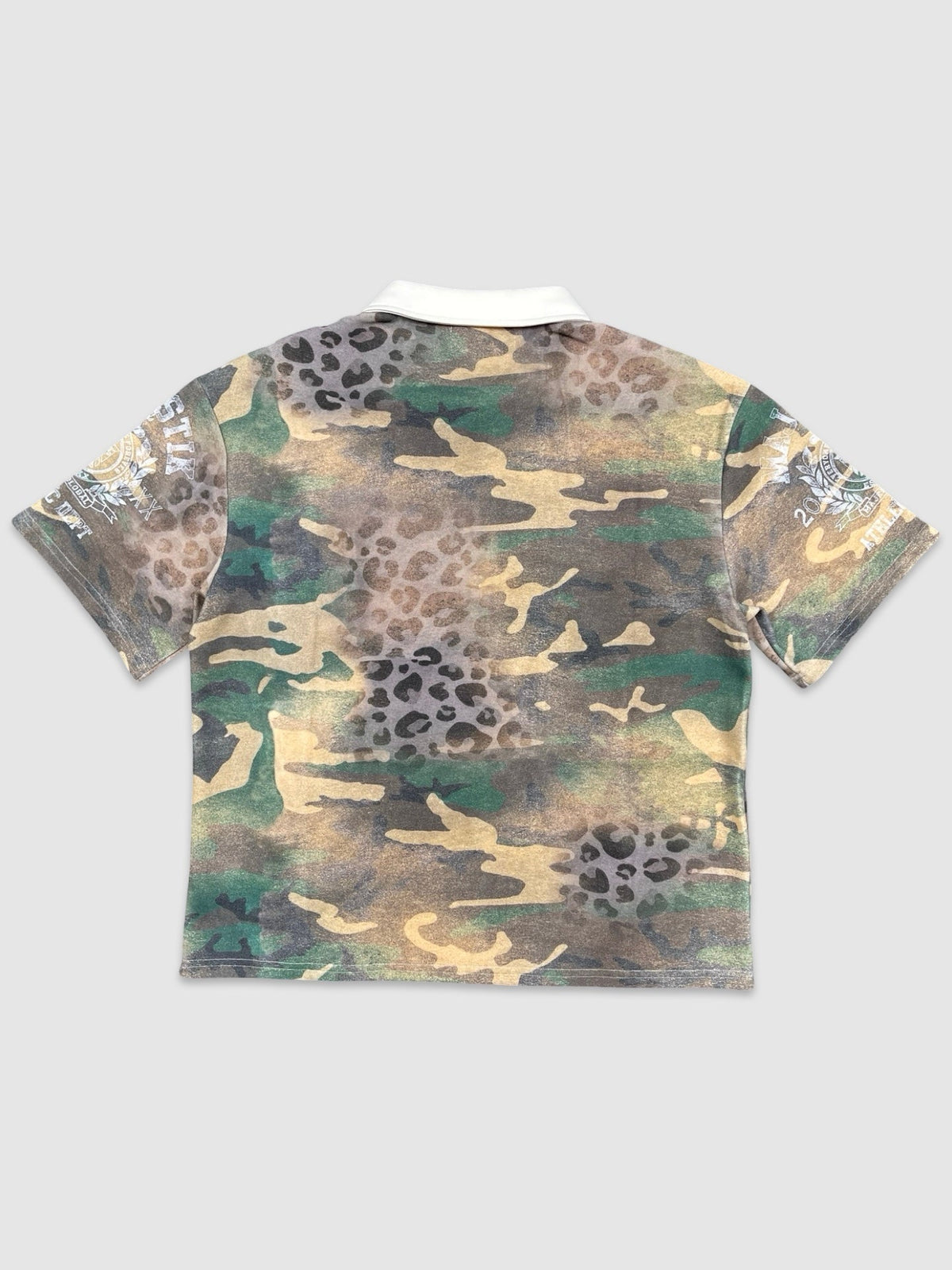 Patch Stud Polo Shirt