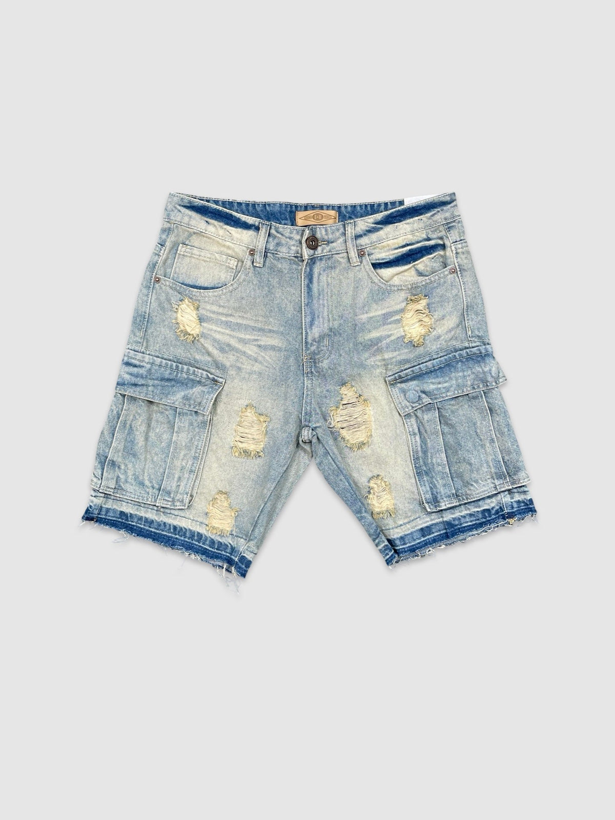 Premium Washed Cargo Shorts - Vintage