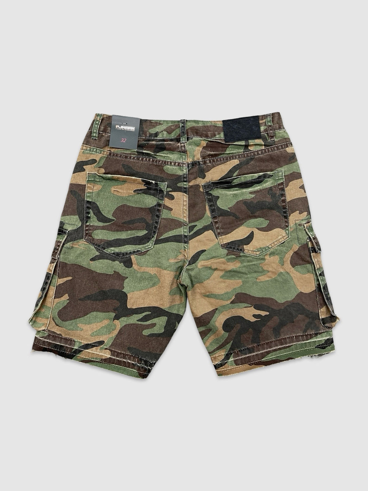 Premium Washed Cargo Shorts