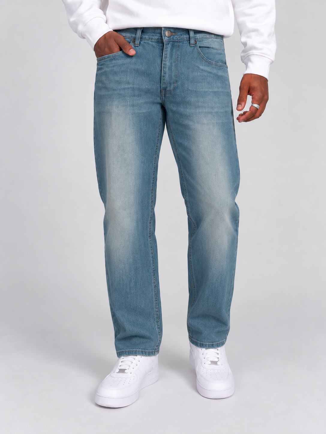Relaxed Fit Denim Jeans