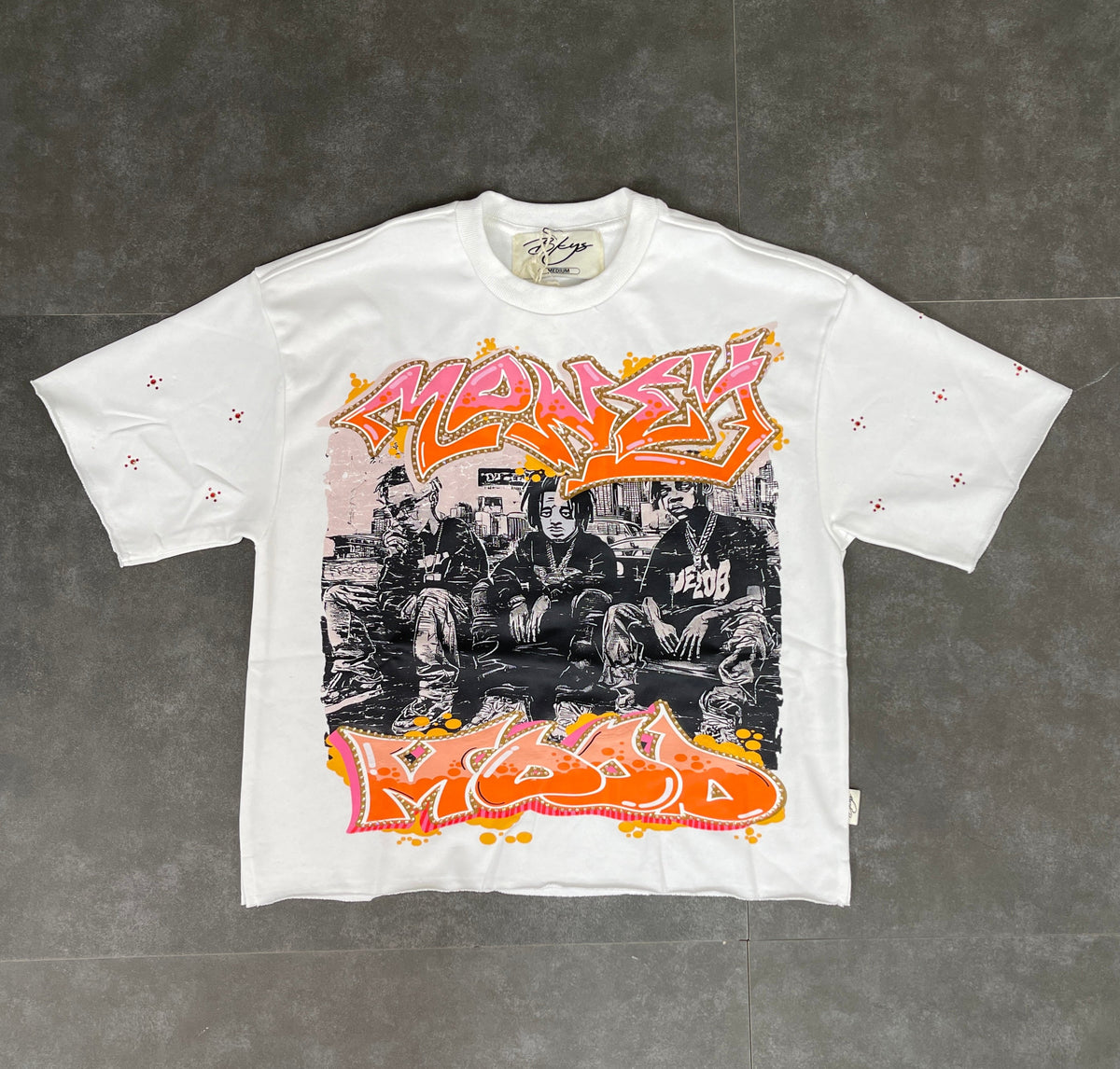 Money Mood Cropped Tee, enlarged view