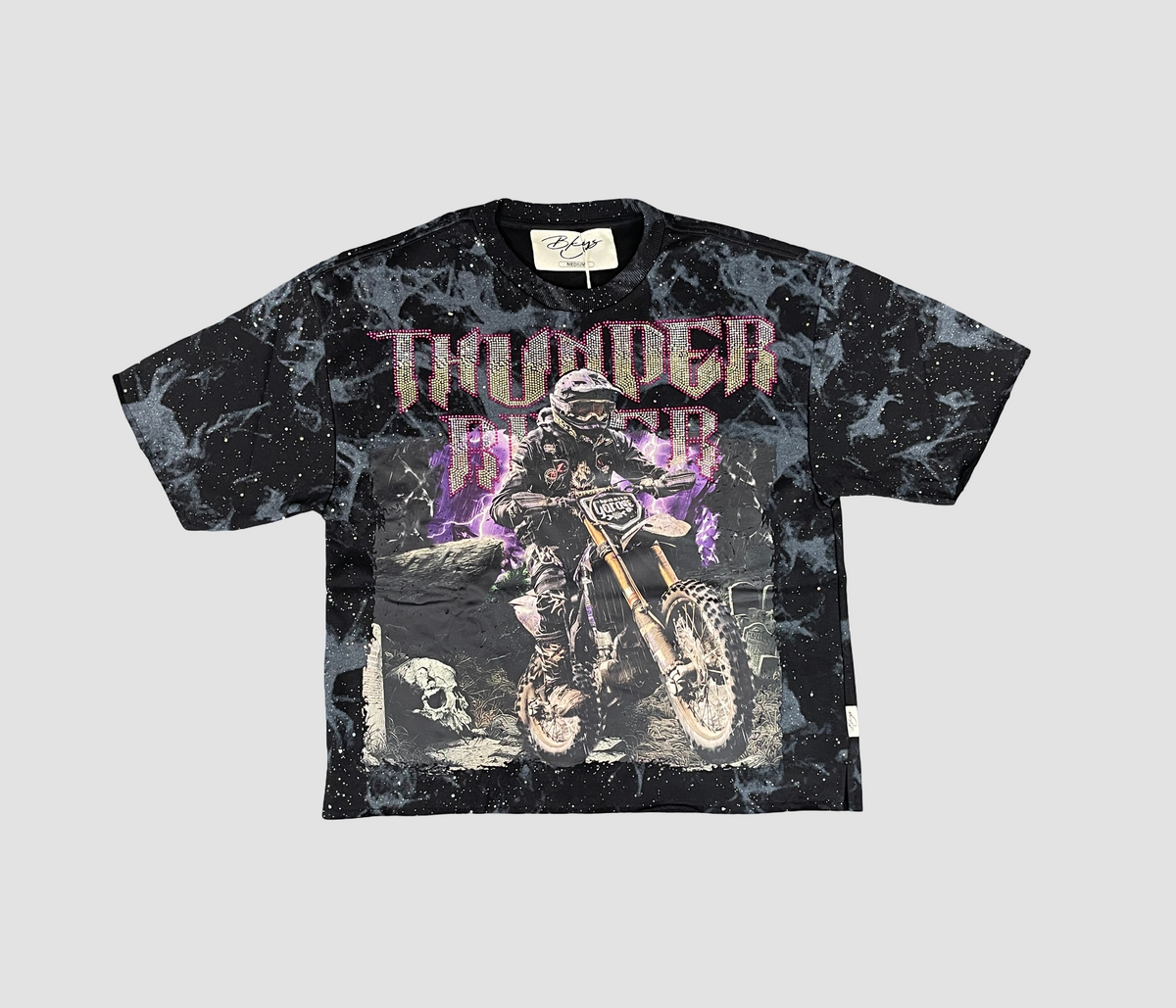 Thunder Ride Cropped Tee, enlarged view
