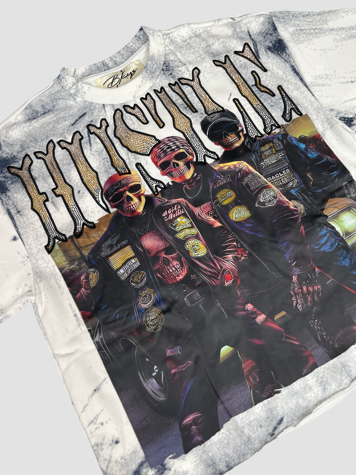 Hustle Cropped Tee
