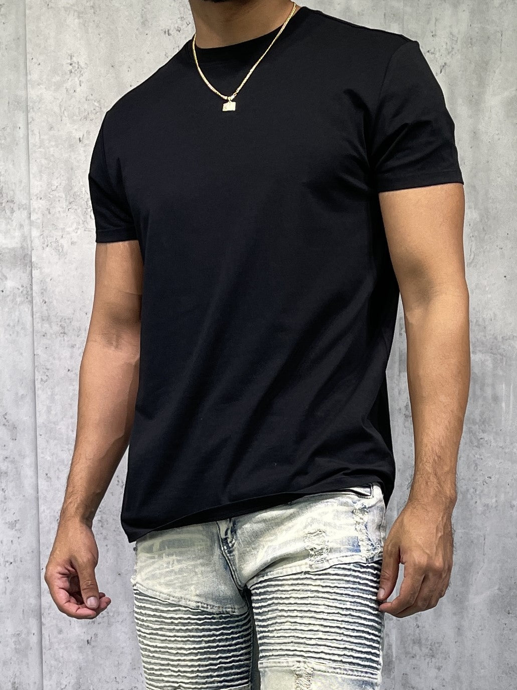 Men's Cotton Stretch Premium Tee
