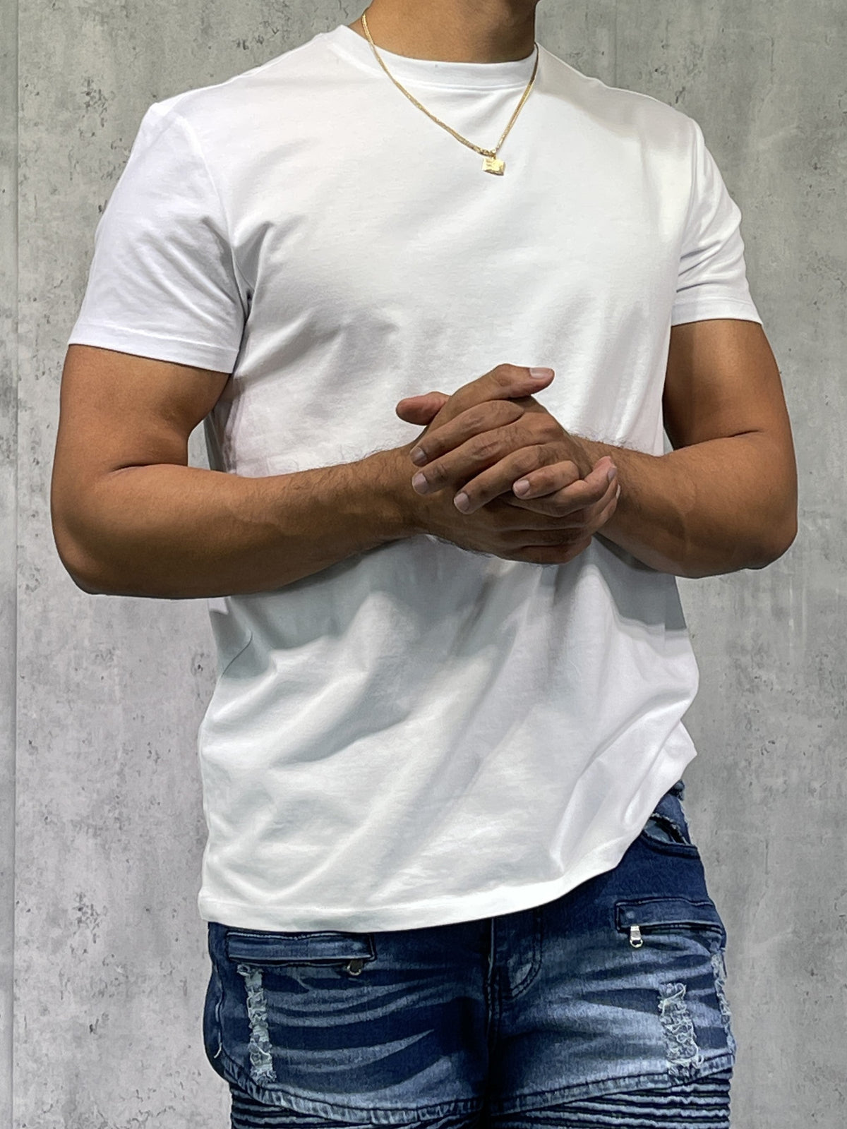 Men's Cotton Stretch Premium Tee