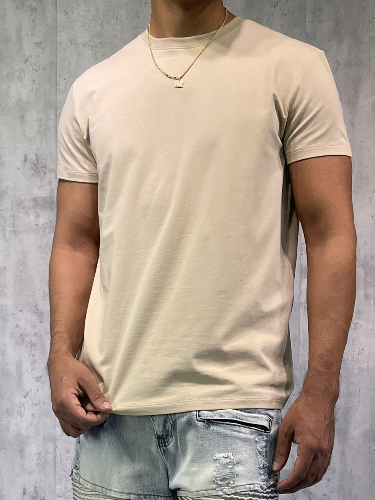 Men's Cotton Stretch Premium Tee