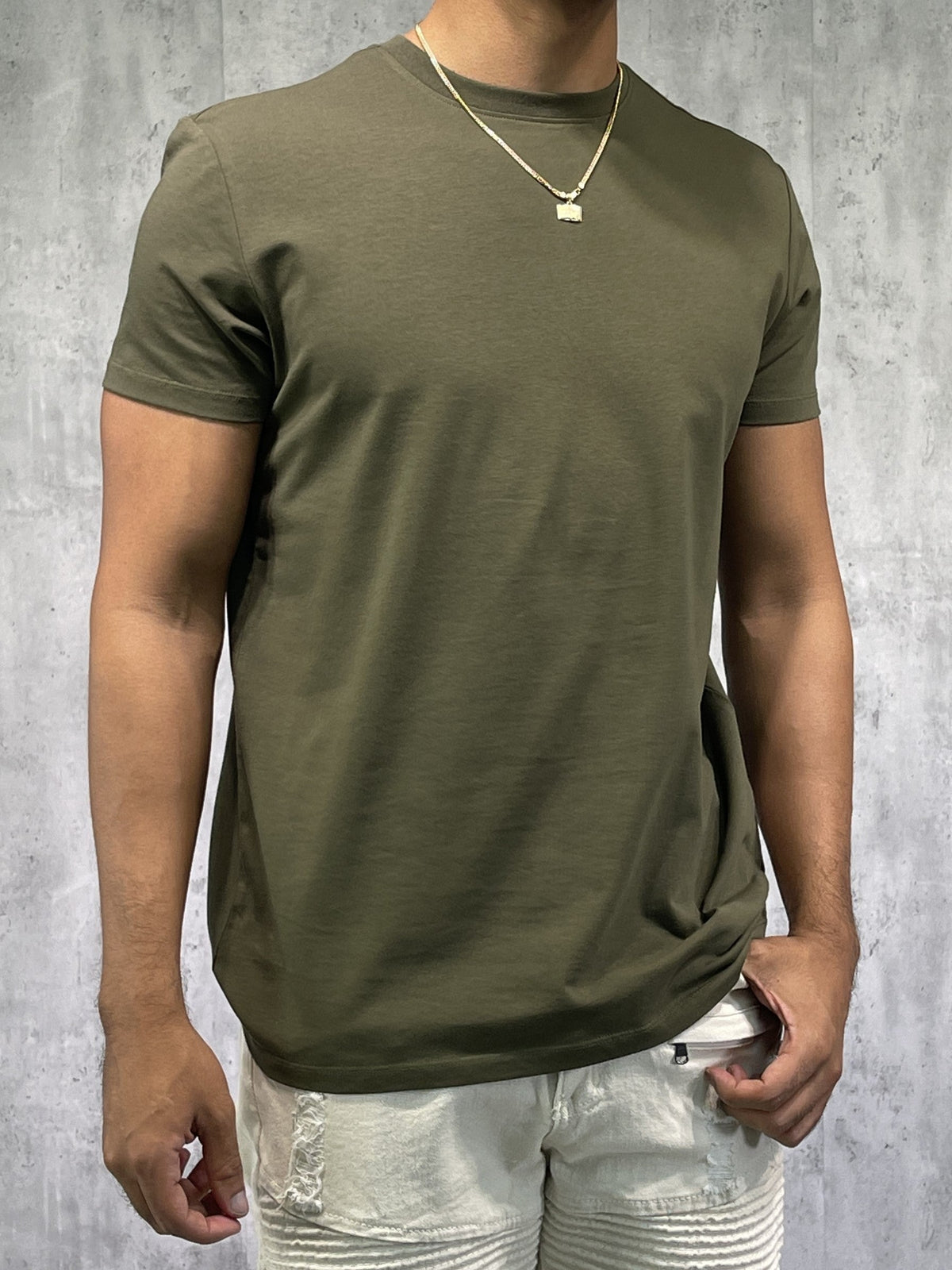 Men's Cotton Stretch Premium Tee