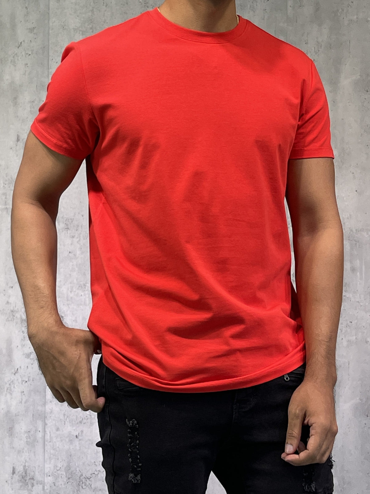 Men's Cotton Stretch Premium Tee