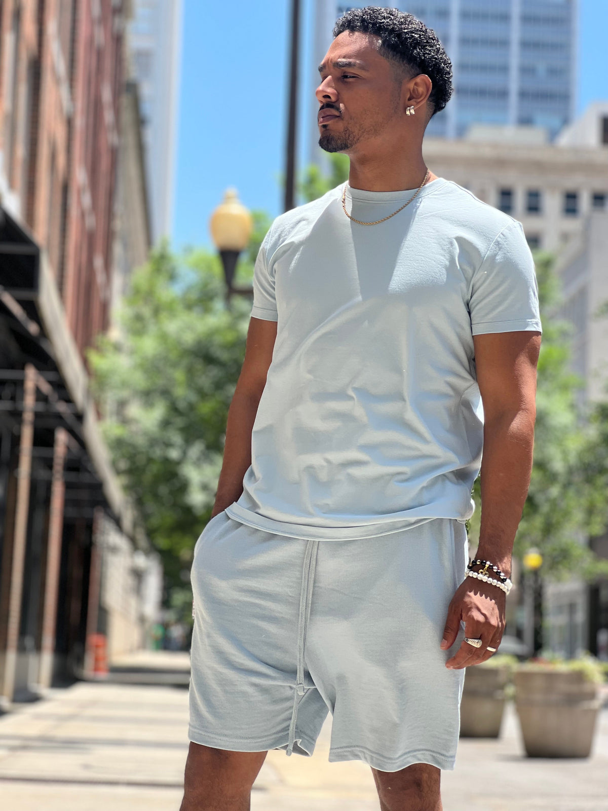 Men's Cotton Stretch Premium Tee