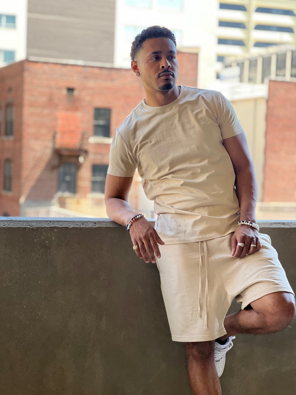 Men's Cotton Stretch Premium Tee