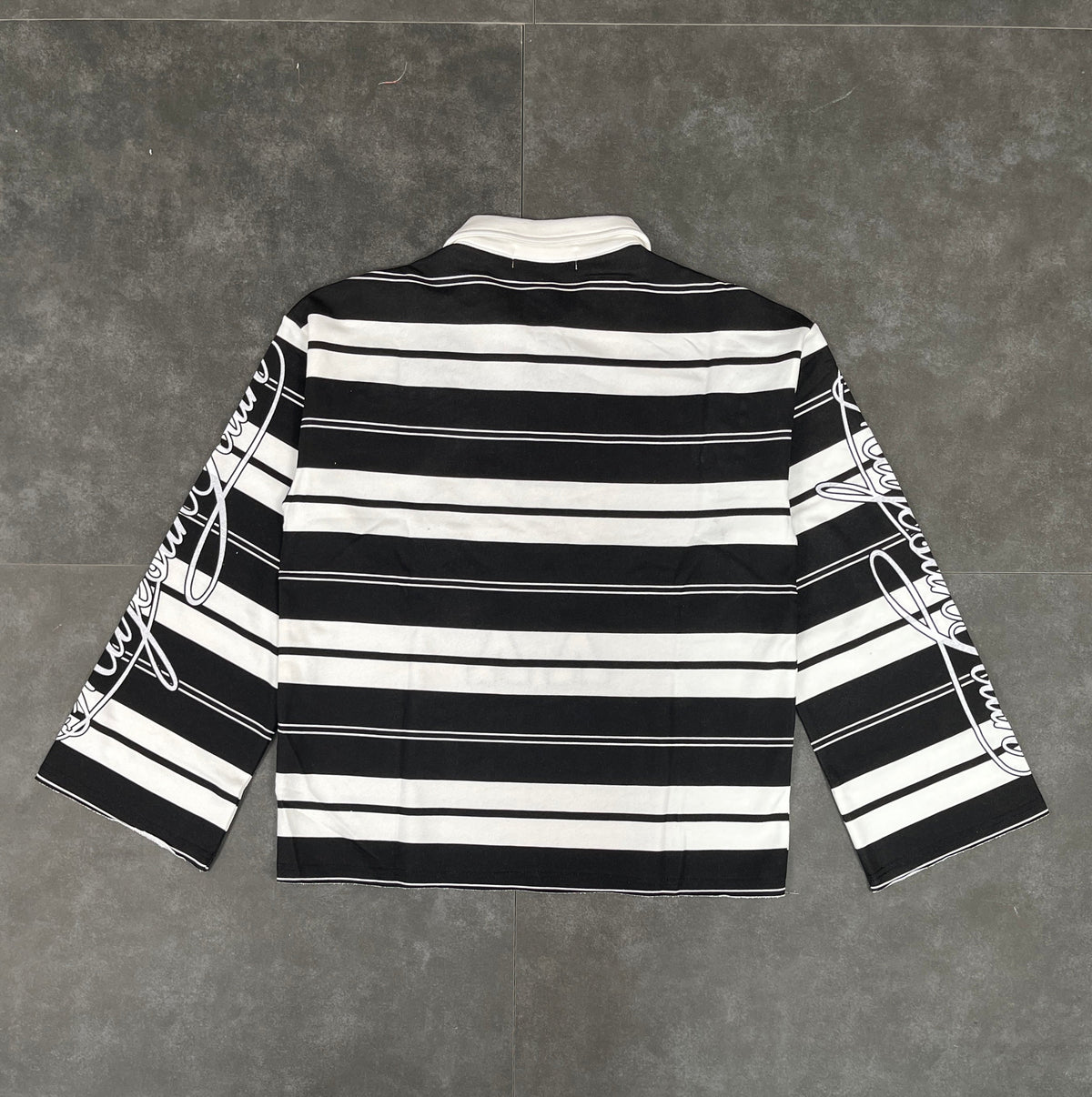 Cut & Sew Majestik Long Sleeve Polo
