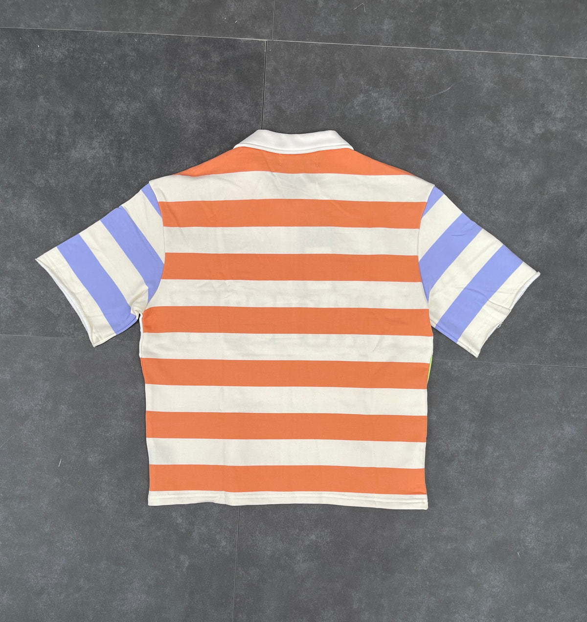 Cut & Sew Majestik Stripe Polo