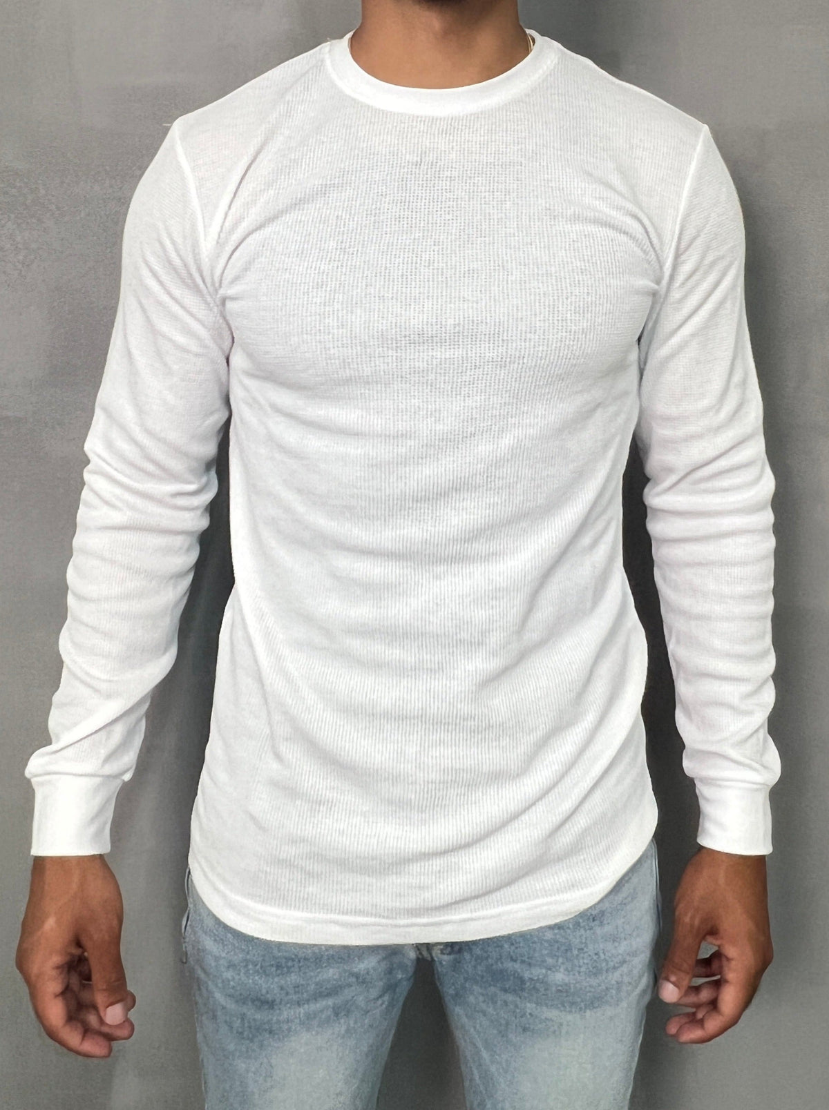 Men's Fitted Thermal Long Sleeve Shirt