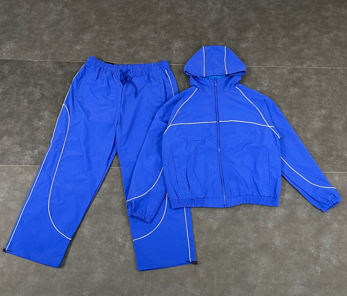Nylon Set w/Piping - Royal