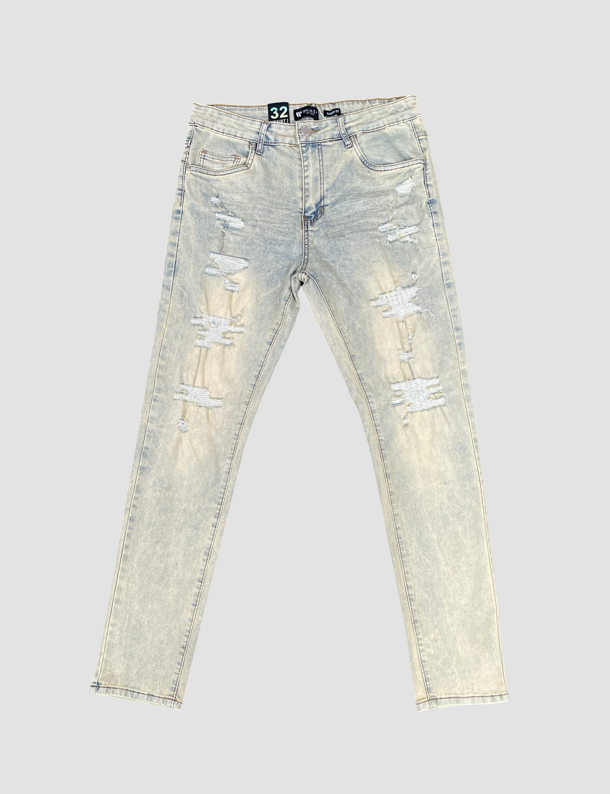 Men's Rip & Repair Skinny Jeans