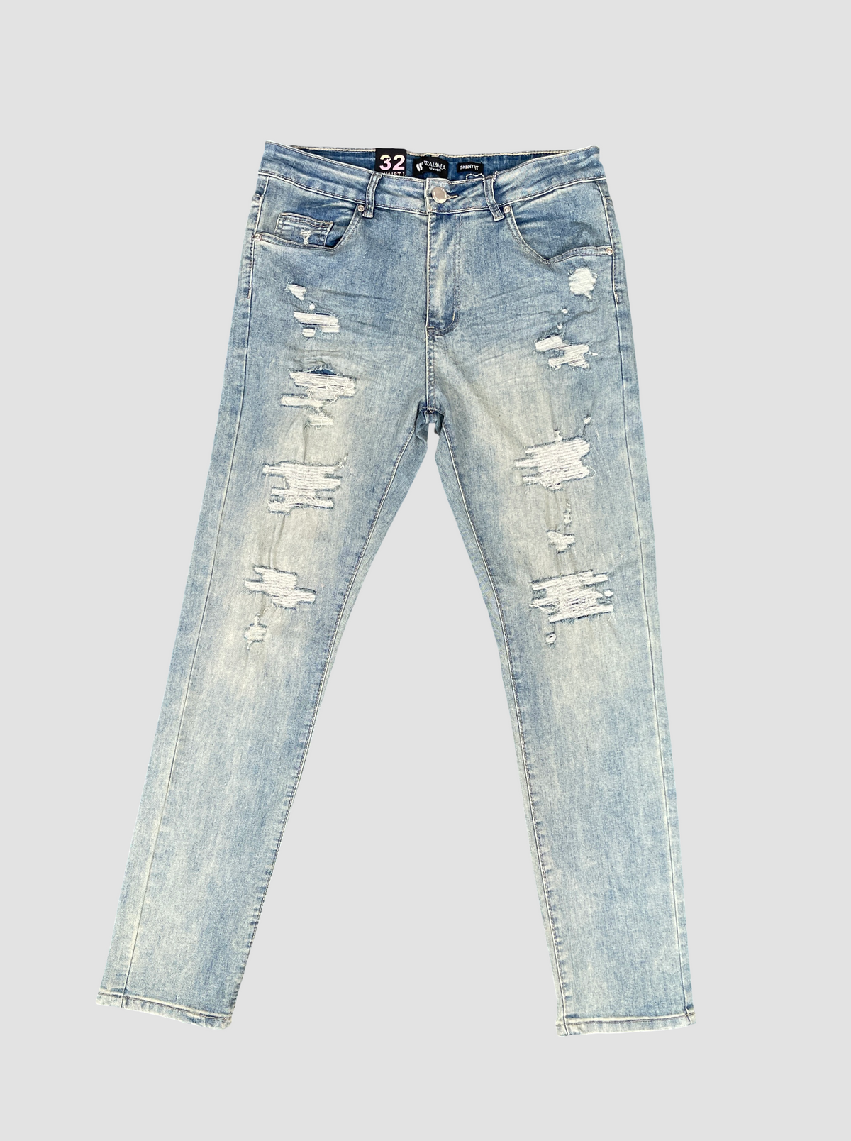 Men's Rip & Repair Skinny Jeans