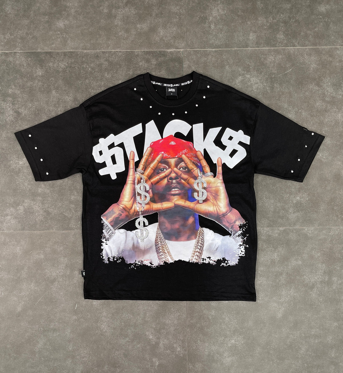 Stacks SS Tee - Black