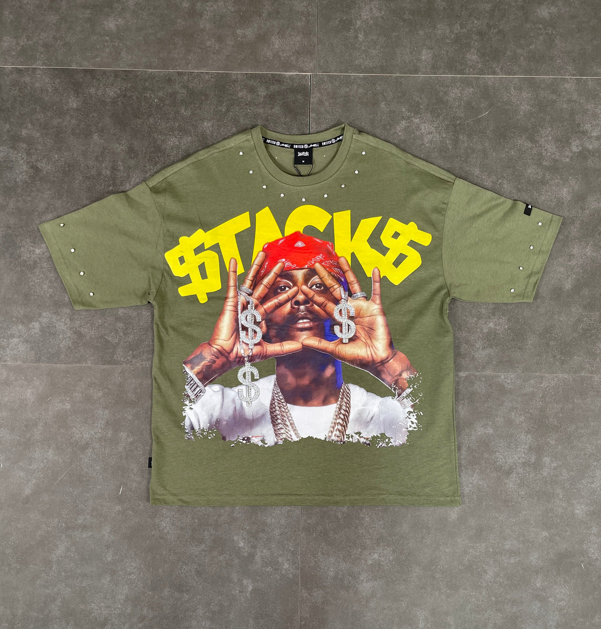 Stacks SS Tee, enlarged view