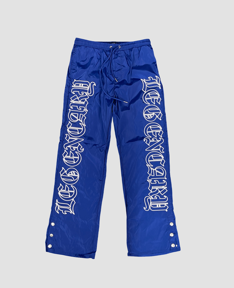 Legendary Nylon Snap Pants - Royal