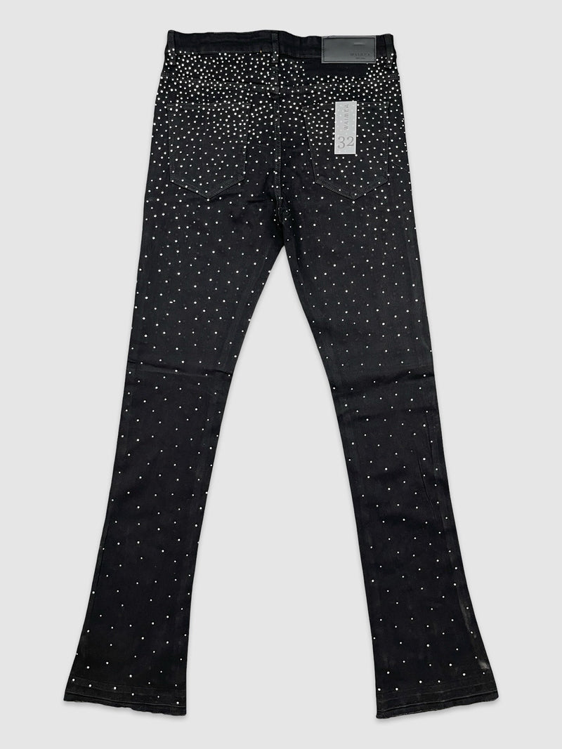 Men's Color Stone Stacked Flare Jeans — alternate view
