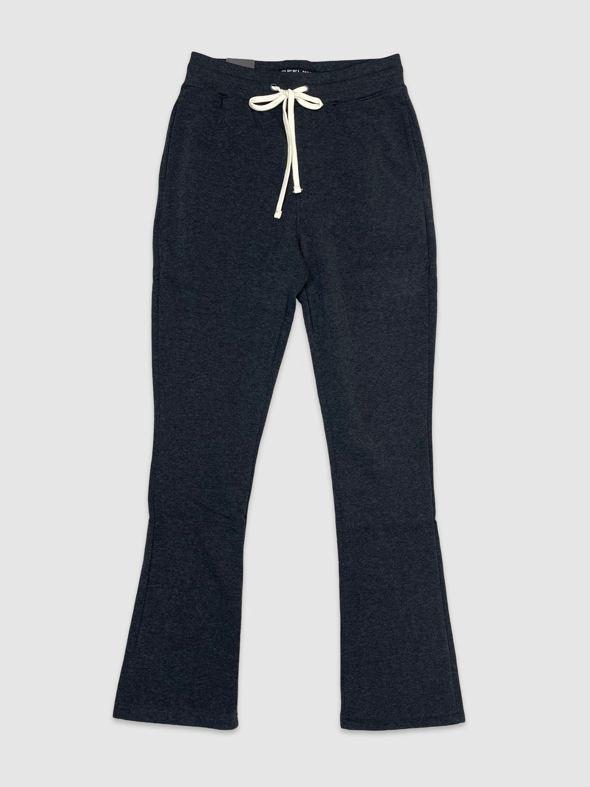 Fleece Stacked Fit Pants - Charcoal