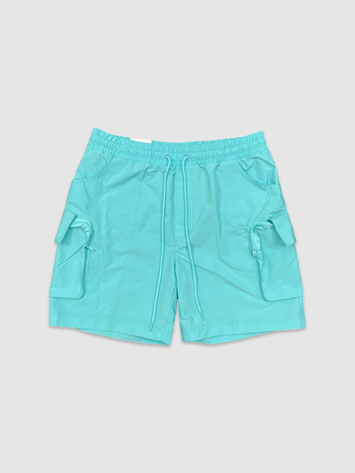 Nylon Cargo Shorts - Mint