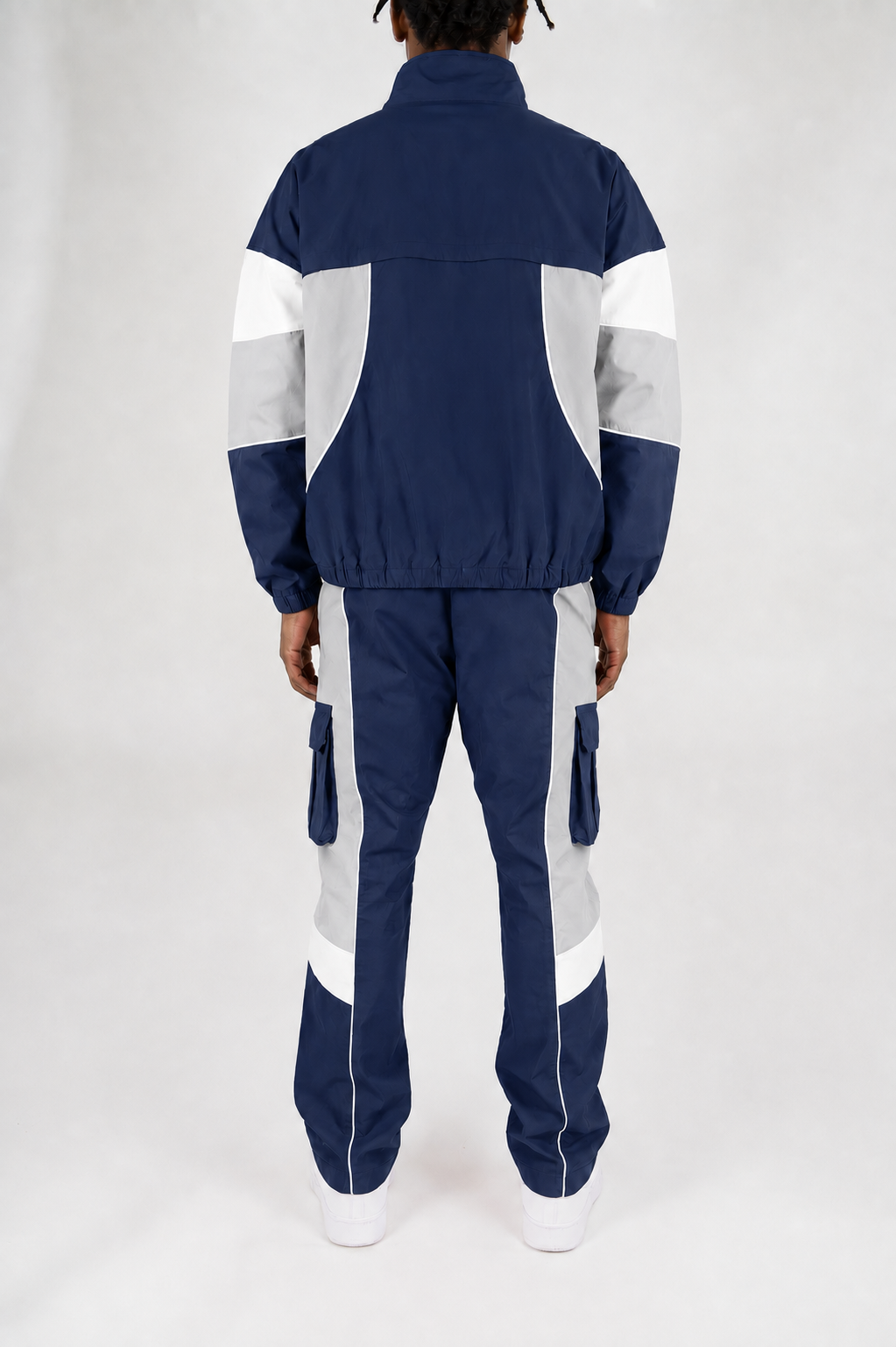 Pullover Nylon Color Block Set