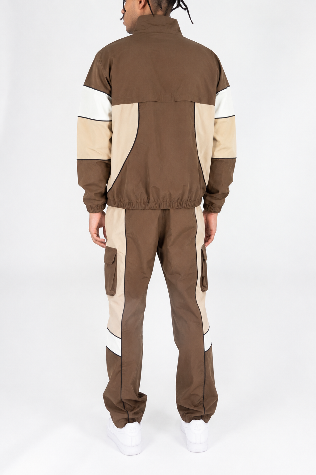 Pullover Nylon Color Block Set