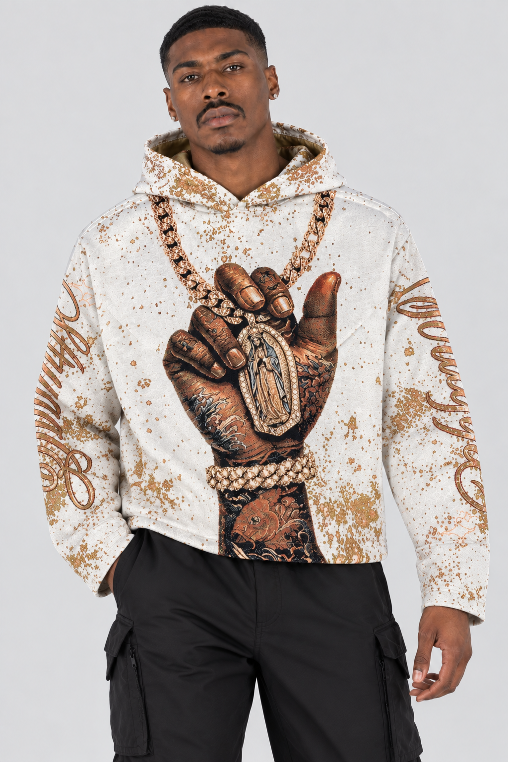 Chains Tapestry Hoodie
