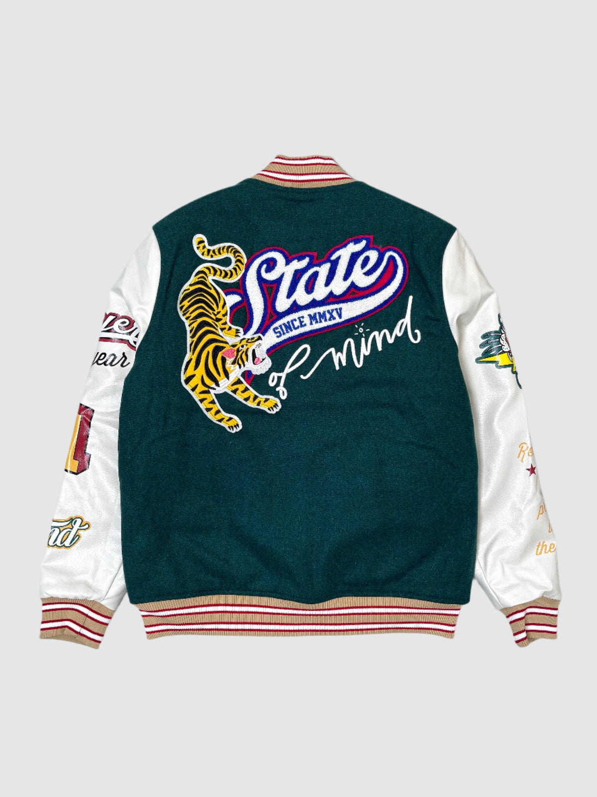 State Of Mind Varsity Jacket