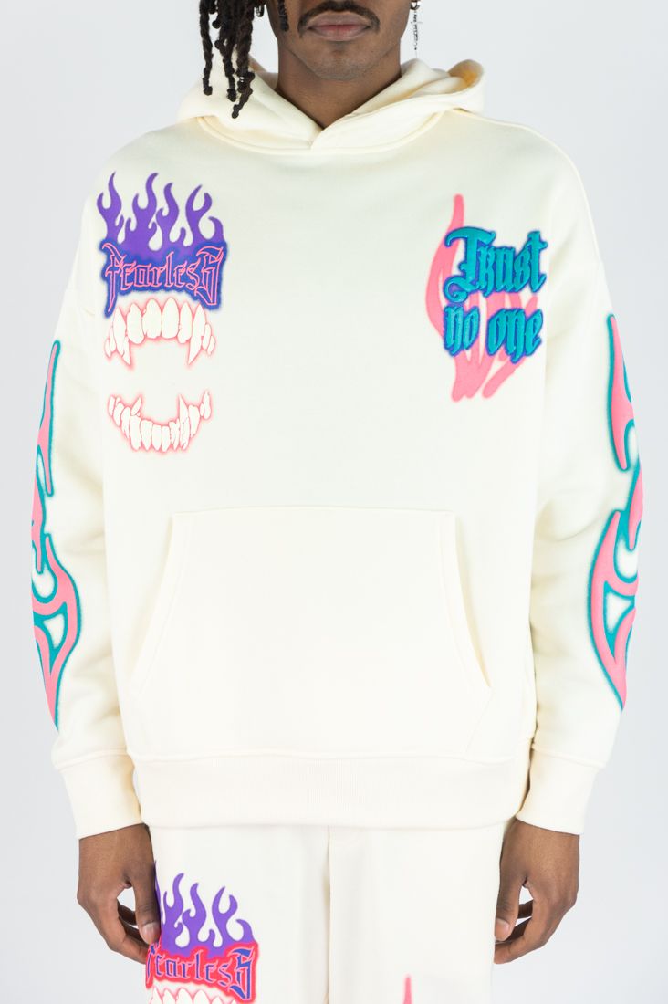 Trust No One Fleece Hoodie Set