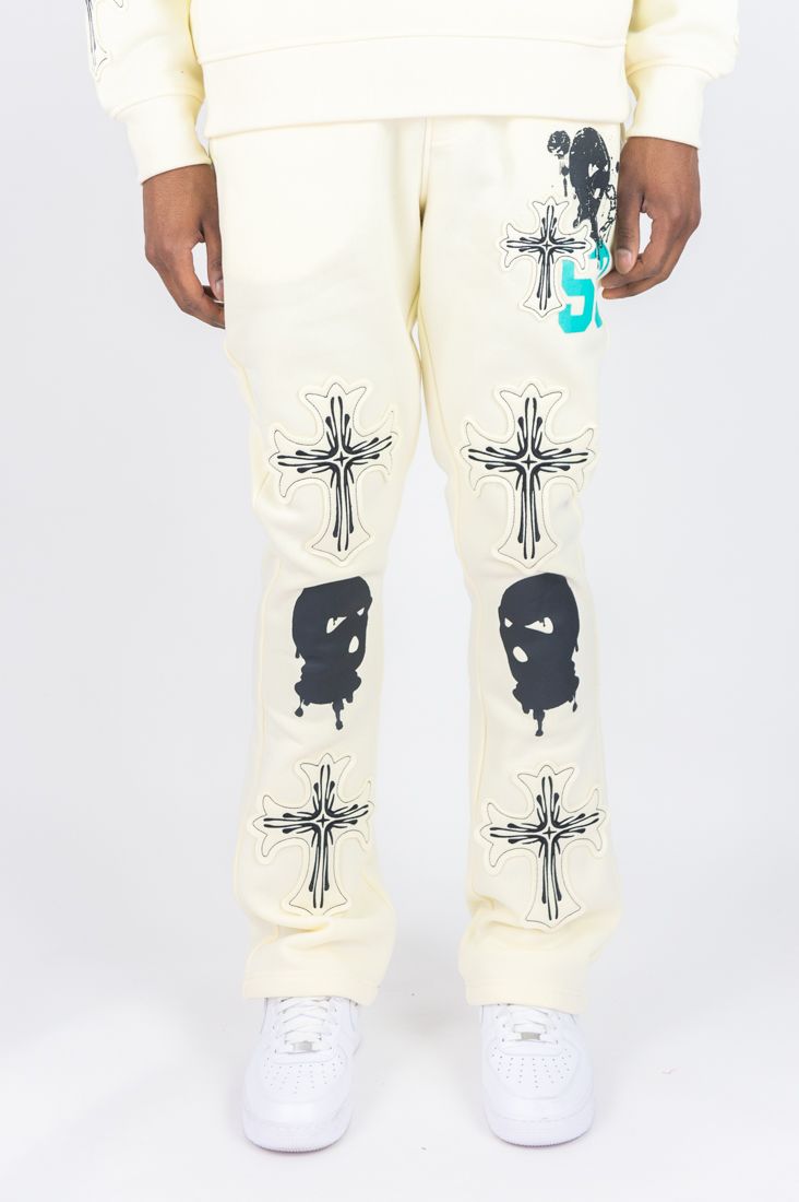 Mask 53 Fleece Crop Crew Stack Set