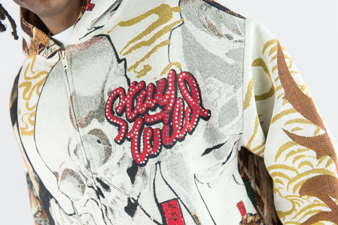 Stay Wild Tapestry Hoodie
