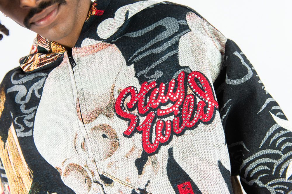 Stay Wild Tapestry Hoodie