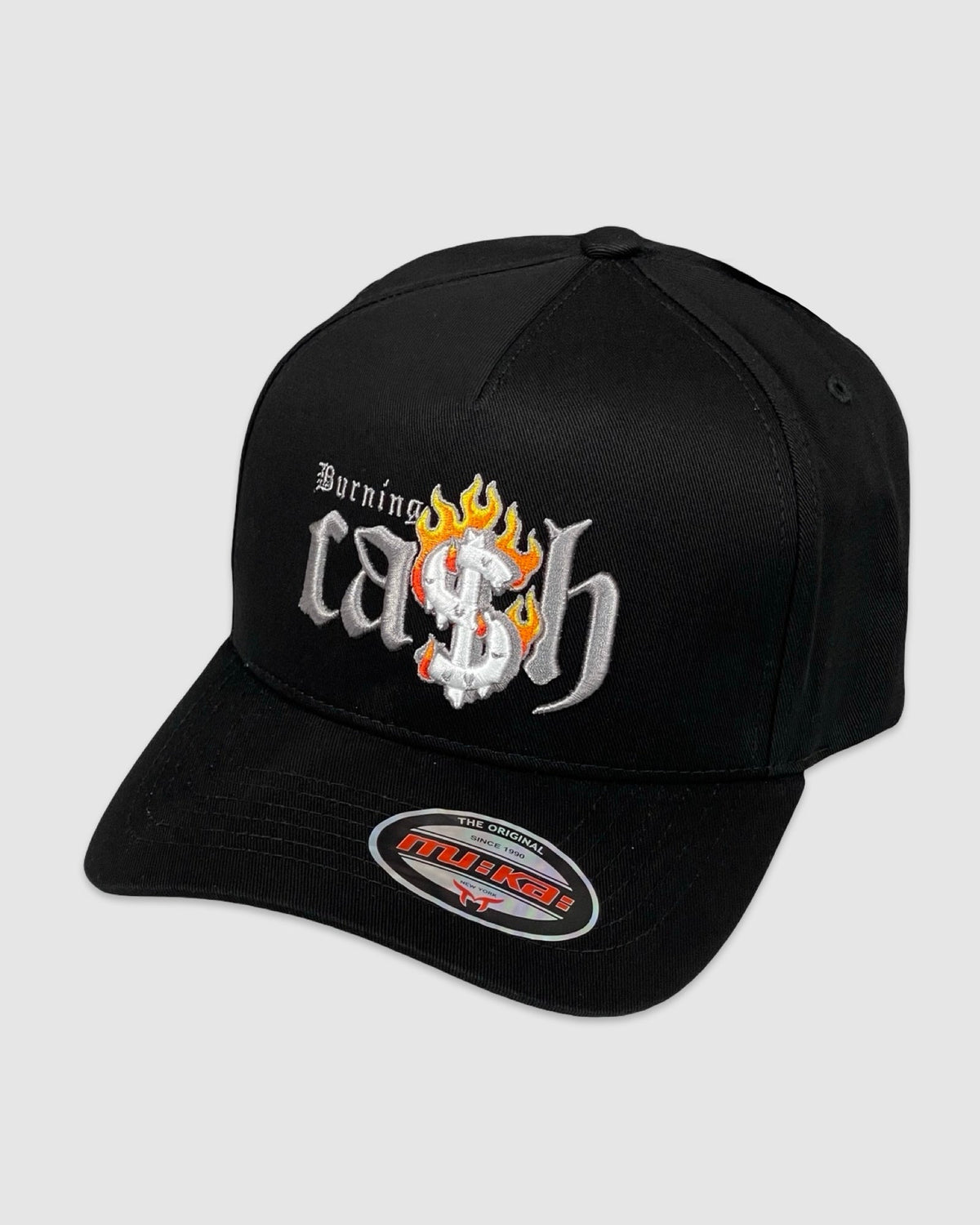 Burning Cash Snapback - Black