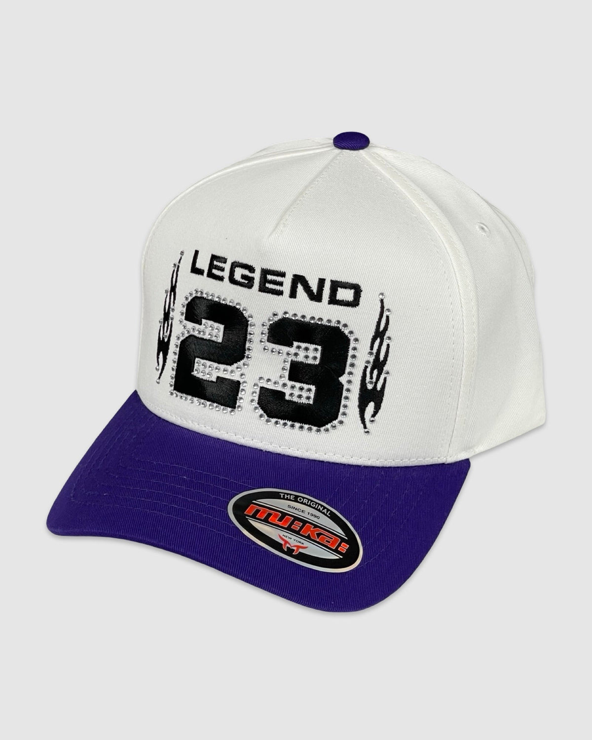 Legend Stone Snapback - White/Purple
