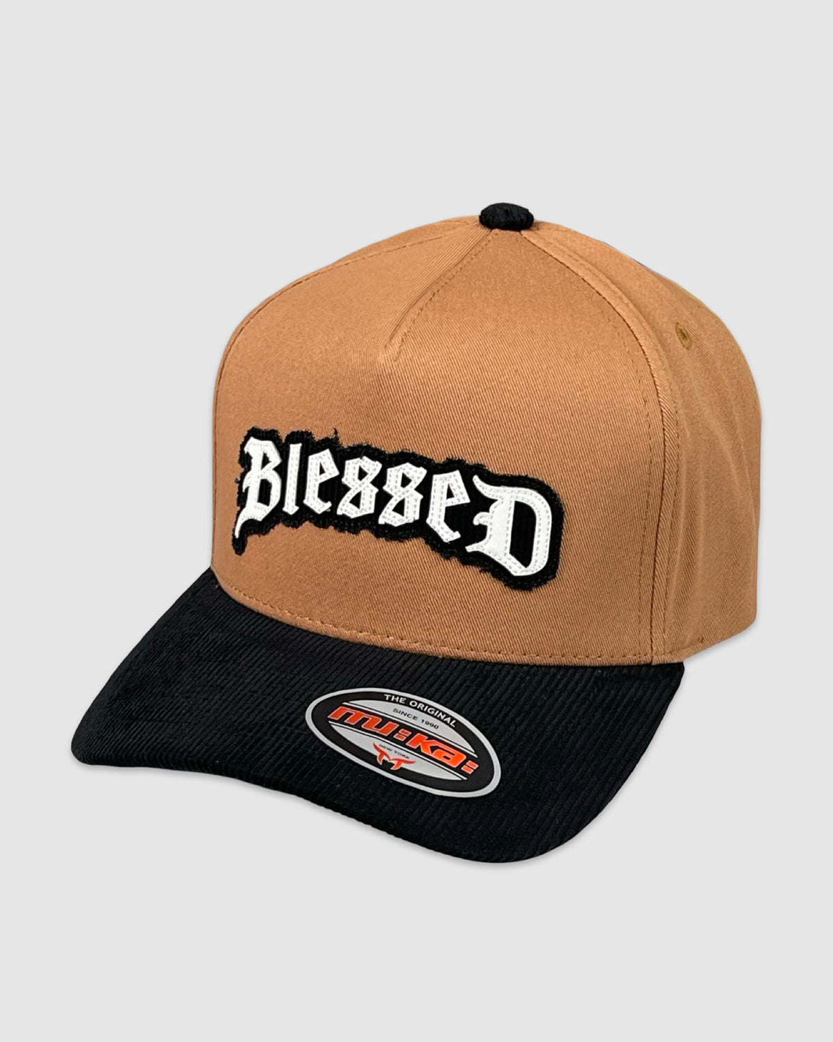 Blessed Snapback - Caramel/Black