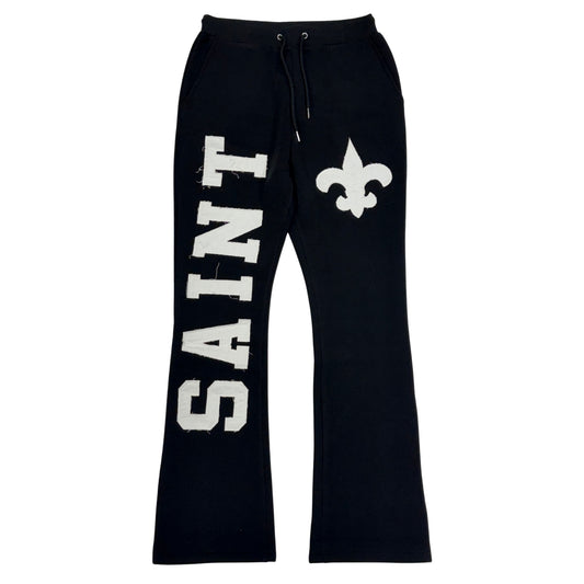 Saint Fleece Stack Pants - Black